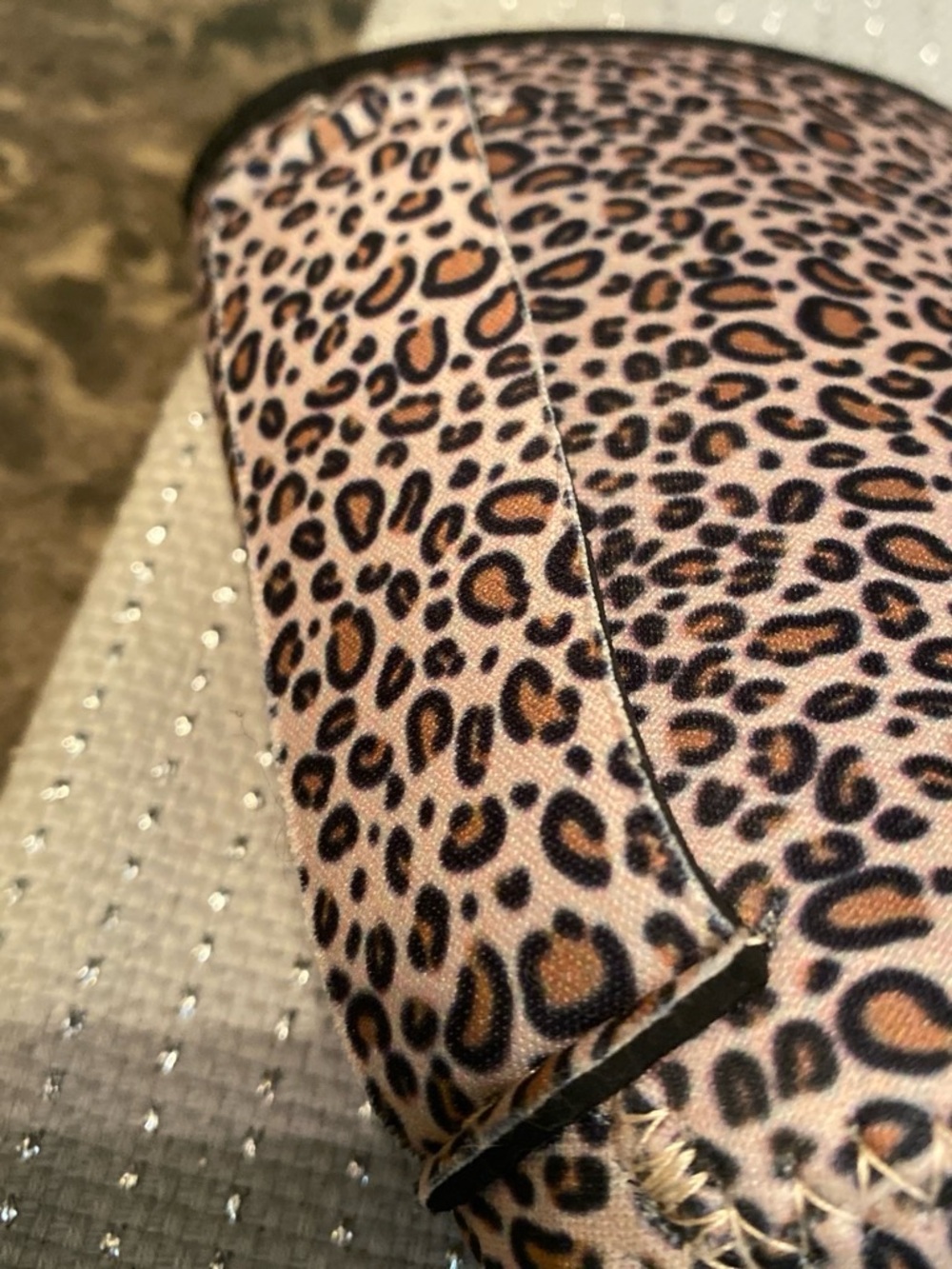 Leopard Print Drink Sleeve - Pink and Brown
